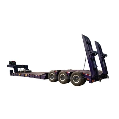 Heavy Duty Gooseneck Lowbed Trailer
